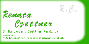 renata czettner business card